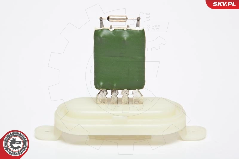 Resistor, interior blower